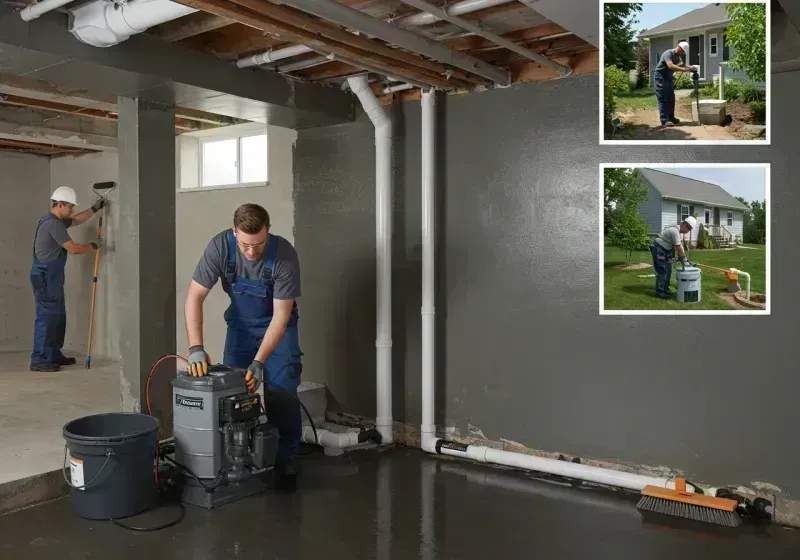 Basement Waterproofing and Flood Prevention process in Bourbon, MO